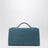 Symmetry Pouch aus baltisch blauem Veloursleder