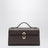 Brown Small Symmetry Pochette handbag in leather