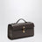 Brown Small Symmetry Pochette handbag in leather