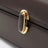 Brown Small Symmetry Pochette handbag in leather