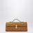 Slim Symmetry Pouch in Light Brown Calf Leather
