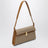 Borsa a tracolla Symmetry in tela e pelle marrone chiaro