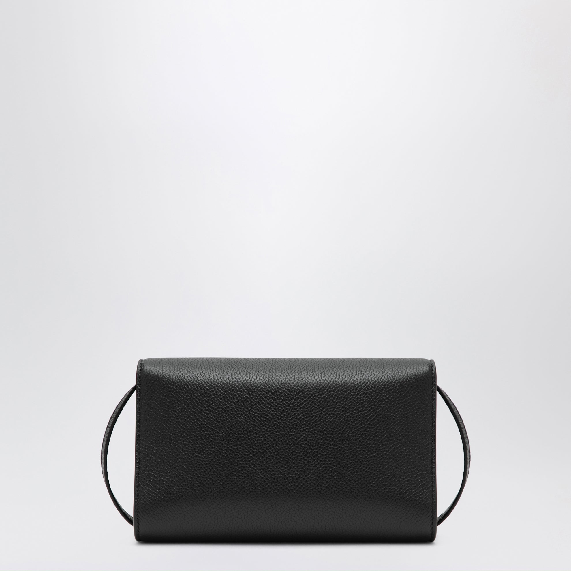 Borsa mini Symmetry a tracolla in pelle nera