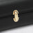 Borsa mini Symmetry a tracolla in pelle nera