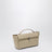 Symmetry Trapeze Pouch in Ivory Leather