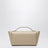 Symmetry Trapeze Pouch in Ivory Leather
