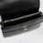Borsa a mano Soft Symmetry in pelle nera