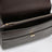 Borsa a mano Soft Symmetry in pelle marrone