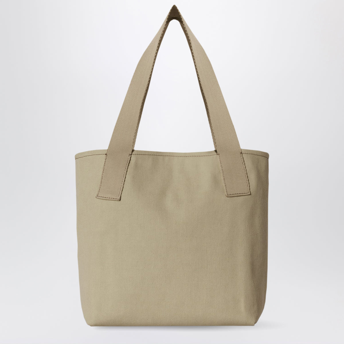 Small Brian white cotton tote bag