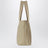 Small Brian white cotton tote bag