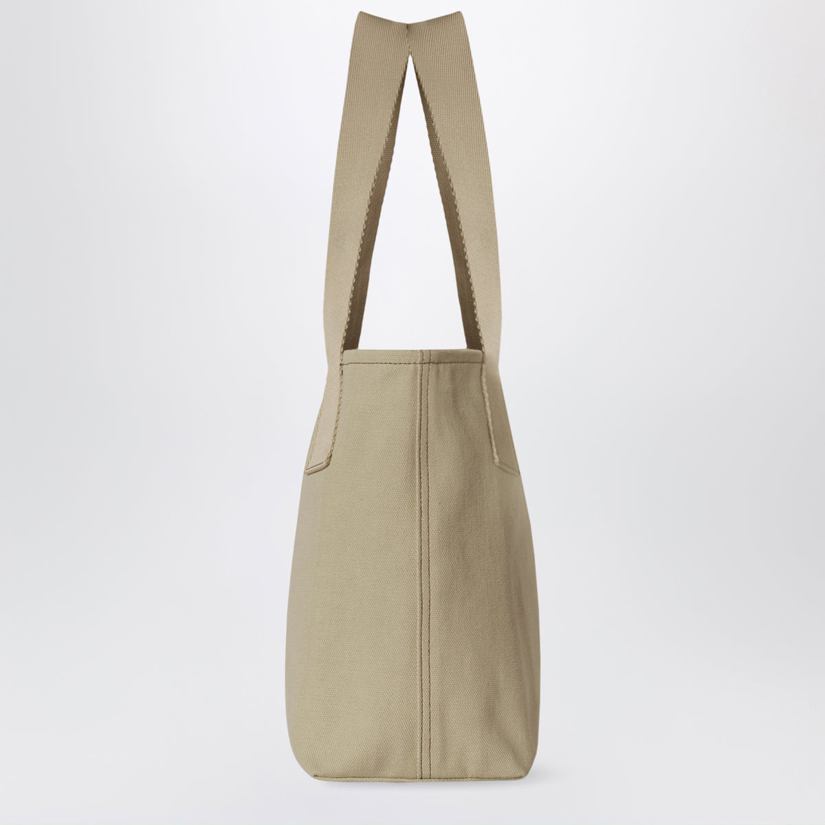Small Brian white cotton tote bag