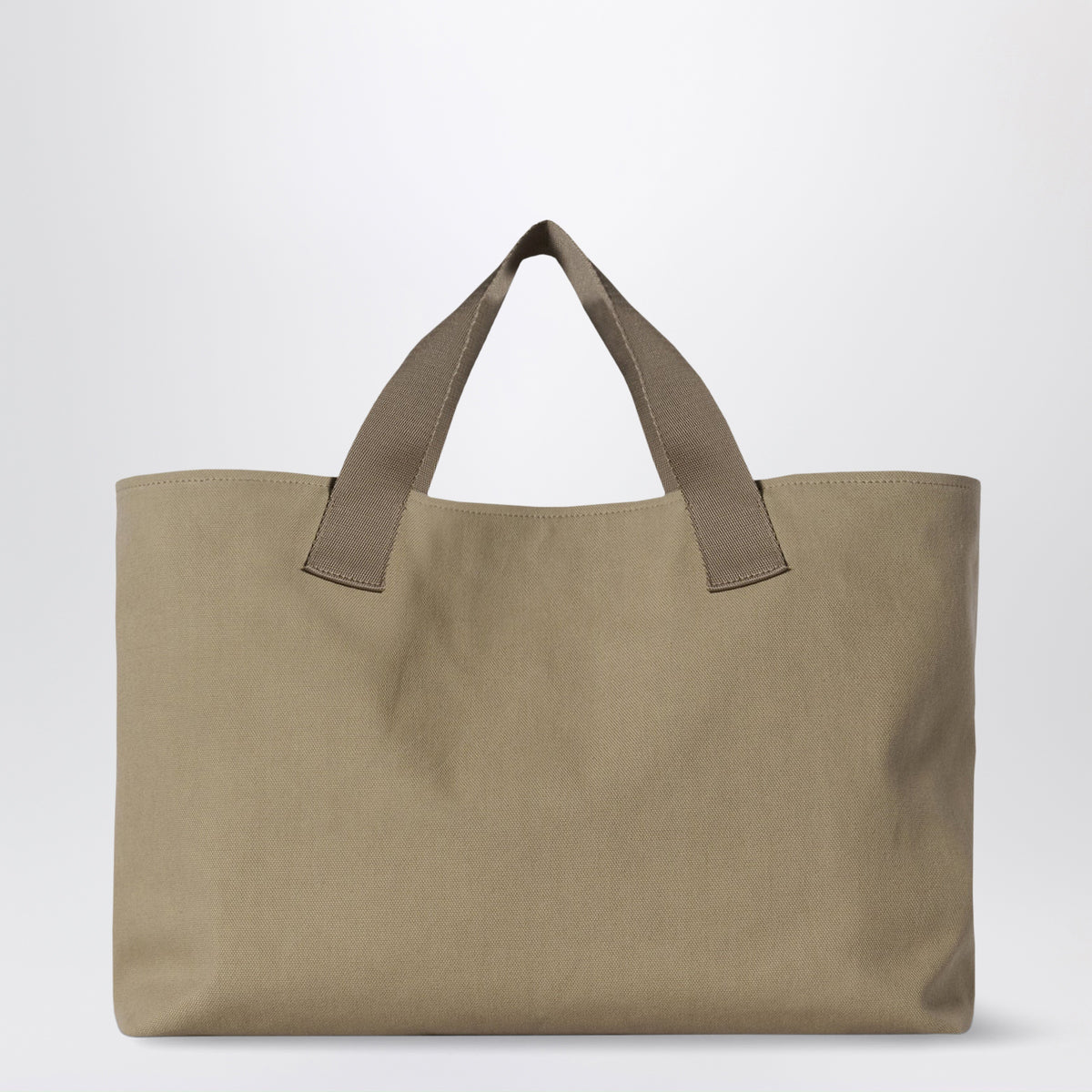 Borsa tote Brian media beige in cotone