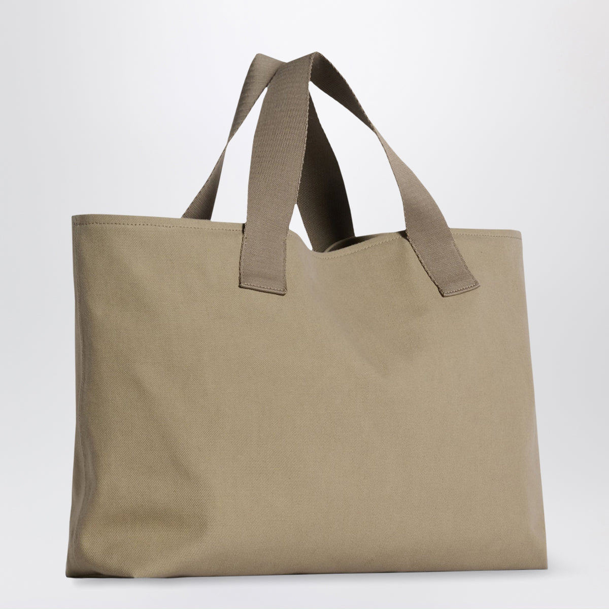 Borsa tote Brian media beige in cotone