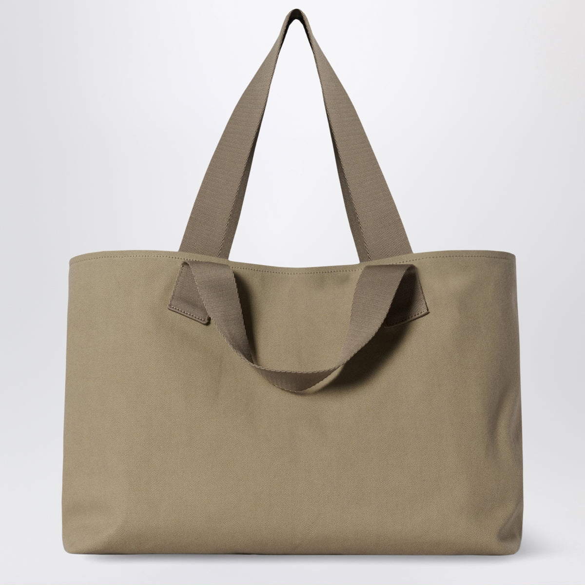 Borsa tote Brian media beige in cotone