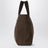 Sac cabas Brian moyen marron foncé en coton