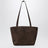 Parker Dark Brown Suede Tote Bag