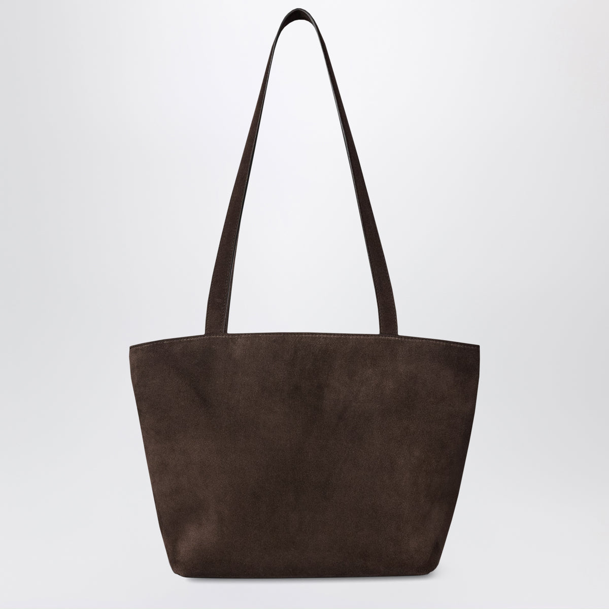 Parker Dark Brown Suede Tote Bag