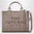 The Medium Tote Bag Cement en cuir