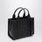 The Small Tote Bag nera in pelle