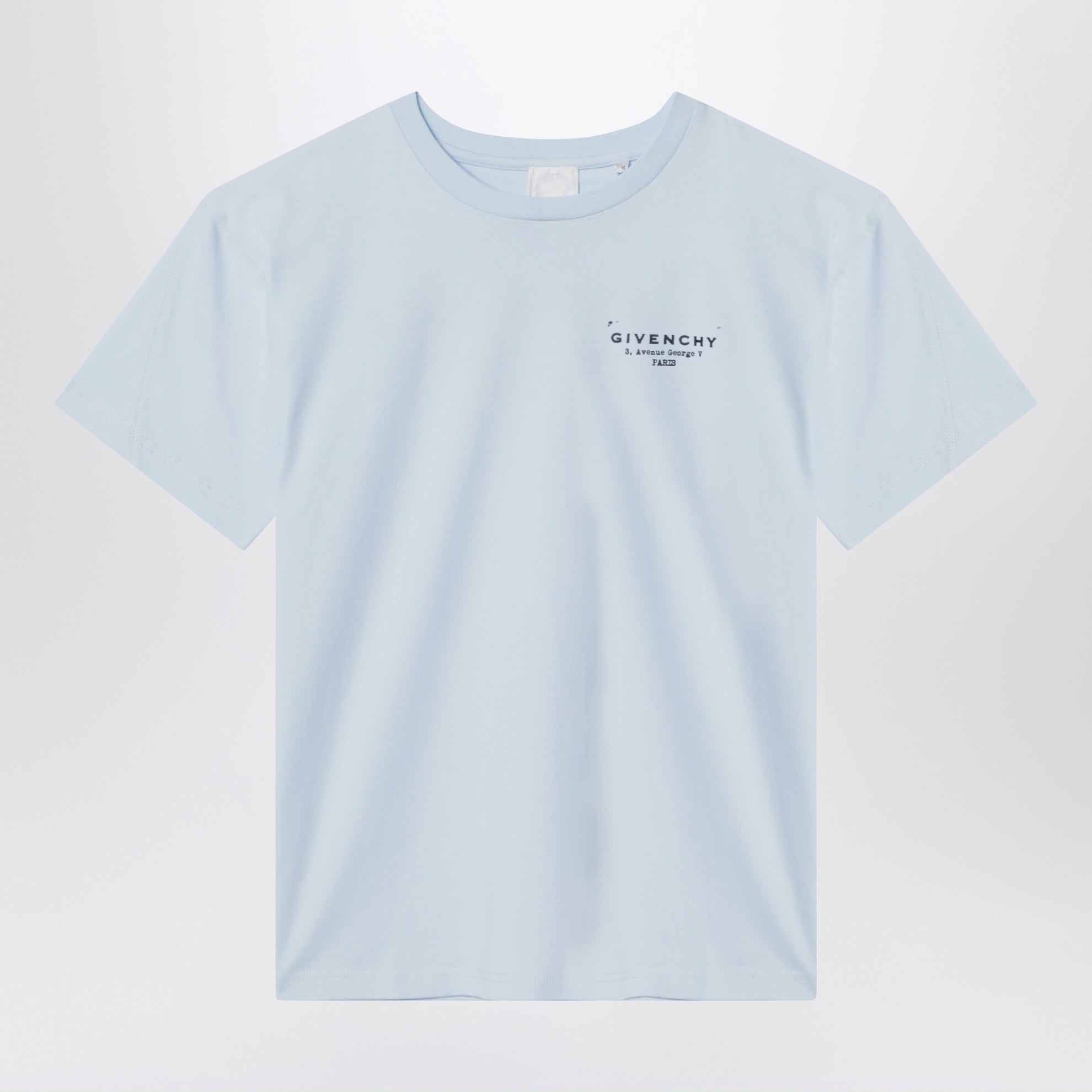 T-shirt bleu clair avec imprimé logo