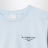 T-shirt bleu clair avec imprimé logo