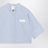 Light blue cotton two-piece set