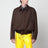 Brown and black checked wool jacket