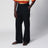 Regular-fit cotton twill pants in dark navy