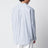 Camicia azzurra con motivo a righe