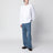 Baggy Anagram blue cotton denim jeans