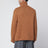 Brauner Rollkragenpullover aus Wolle
