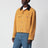 Jacke aus kamelfarbenem Wildleder