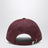 Frankie burgundy cotton baseball cap