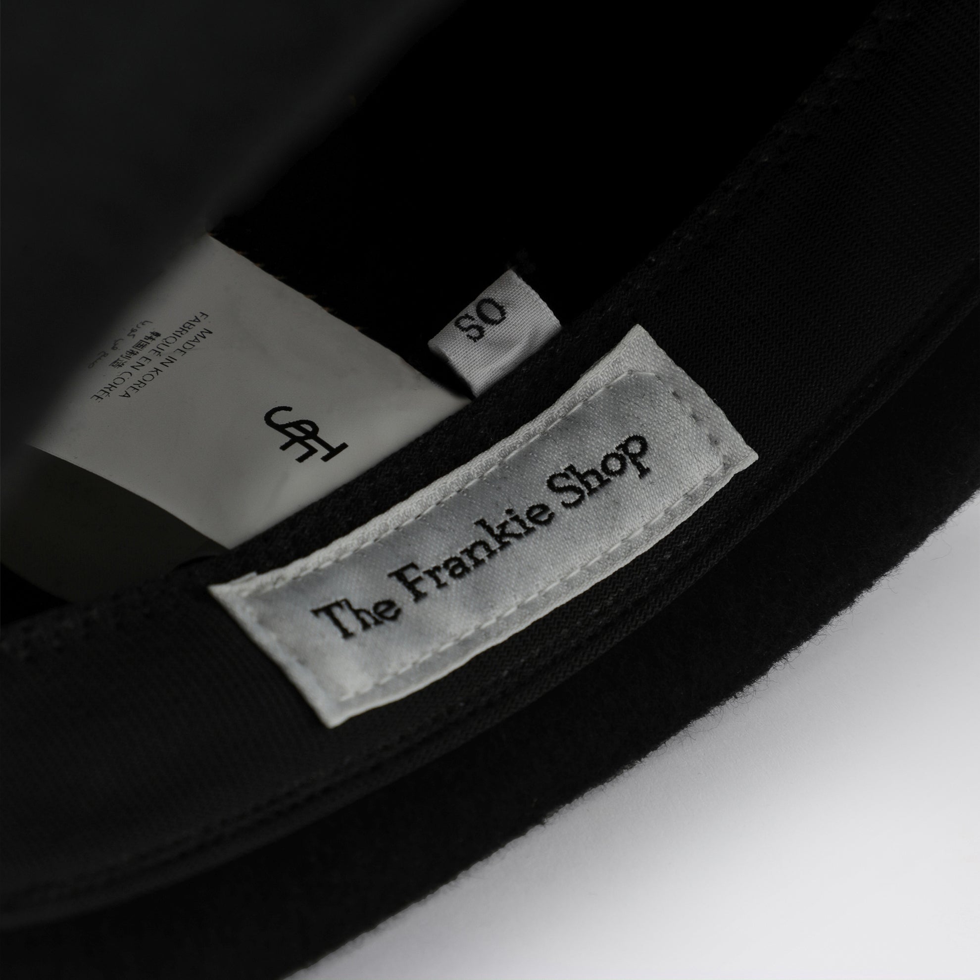 Cappello pillbox Noxley nero in lana