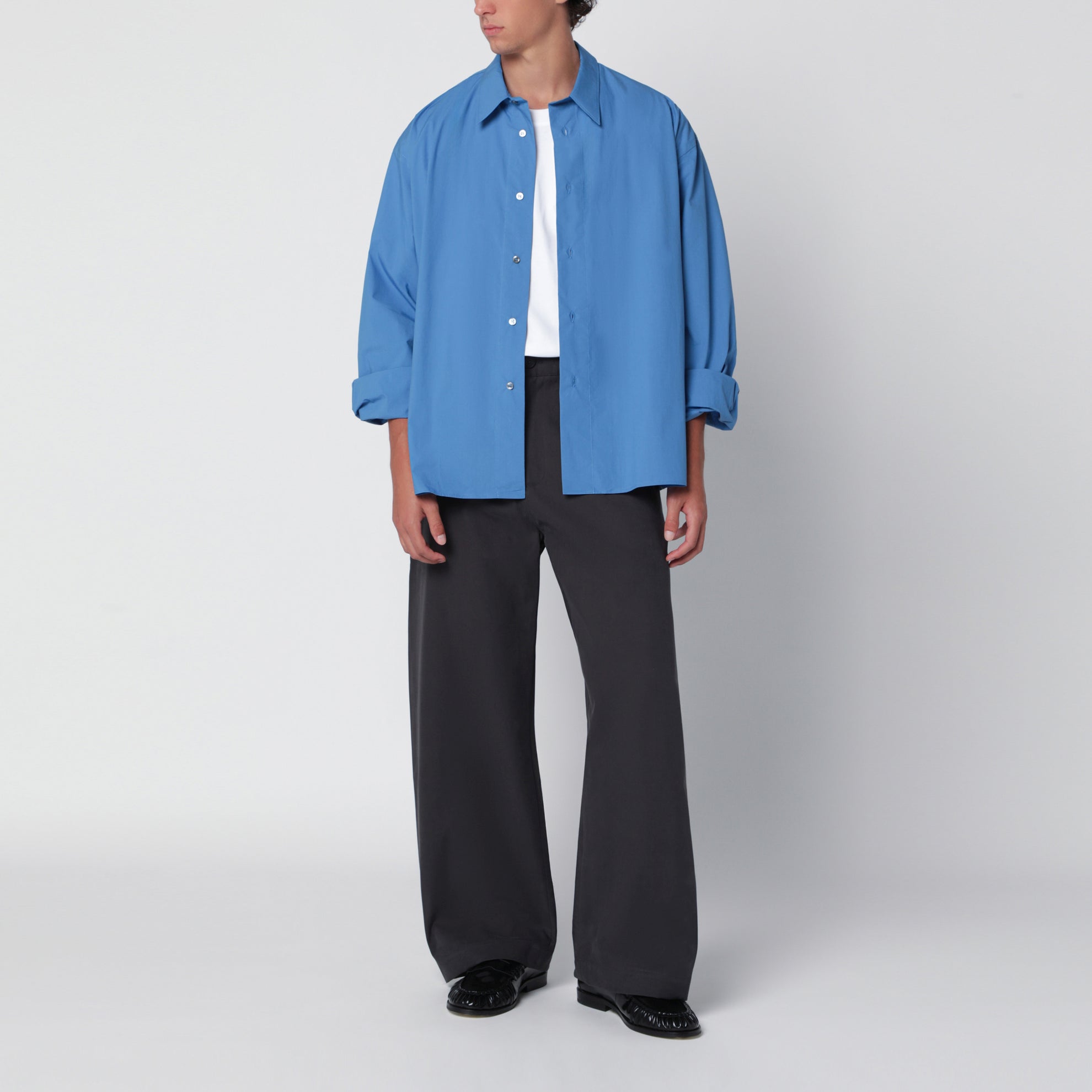 Hal Uniform Blue Cotton Shirt