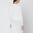 Elfenbeinfarbener Pullover aus Stretch-Kaschmirstrick