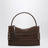 Borsa Loafer in pelle scamosciata marrone