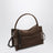 Borsa Loafer in pelle scamosciata marrone