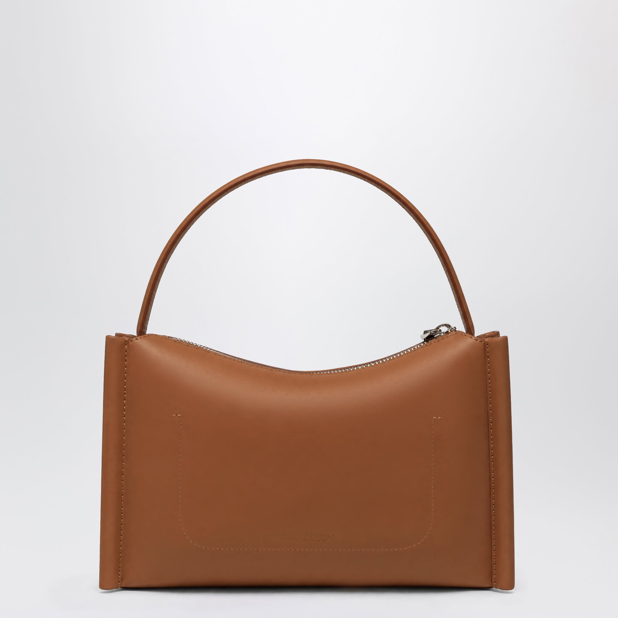 Borsa Loafer in pelle di vitello color tan