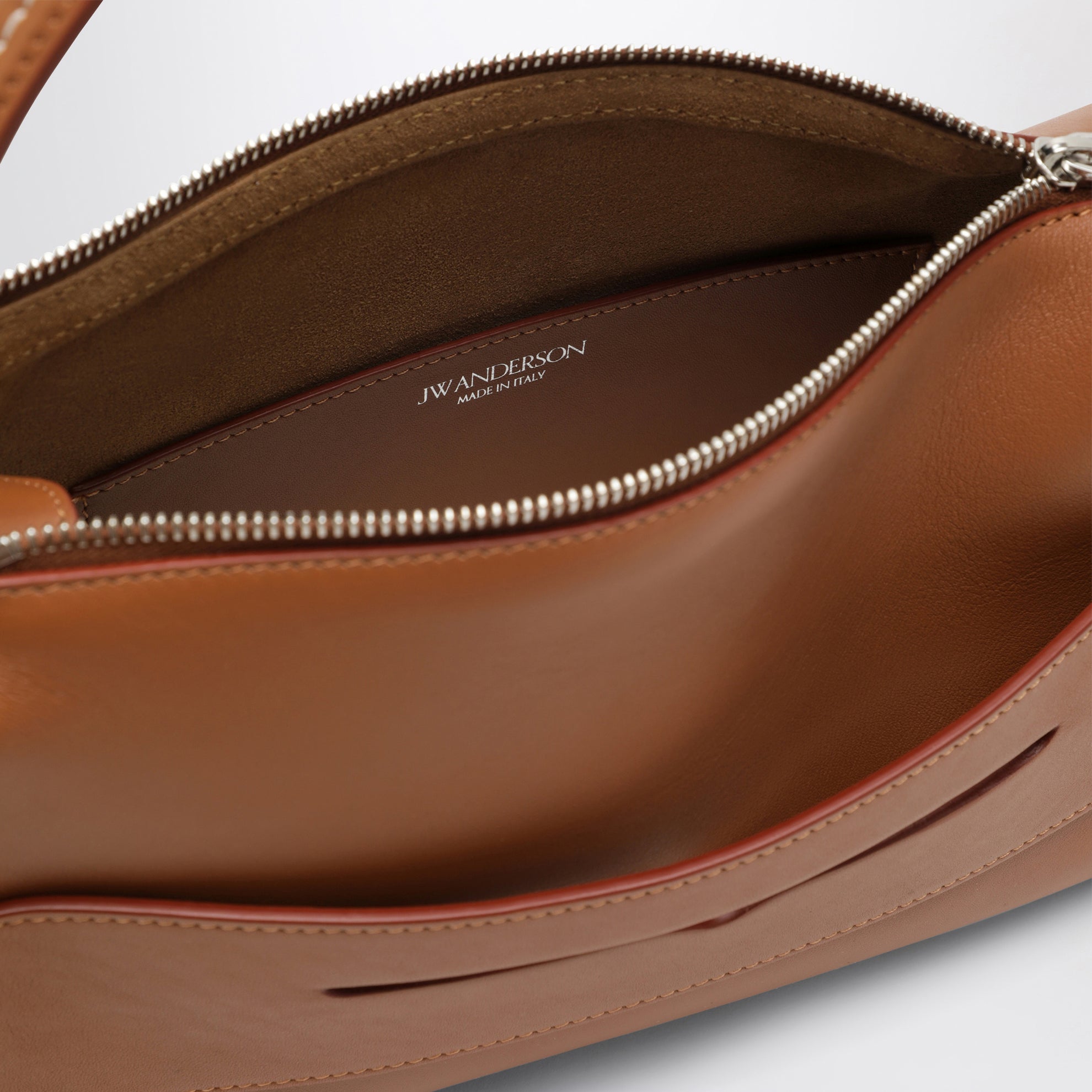Borsa Loafer in pelle di vitello color tan