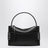 Loafer bag in calfskin leather, black