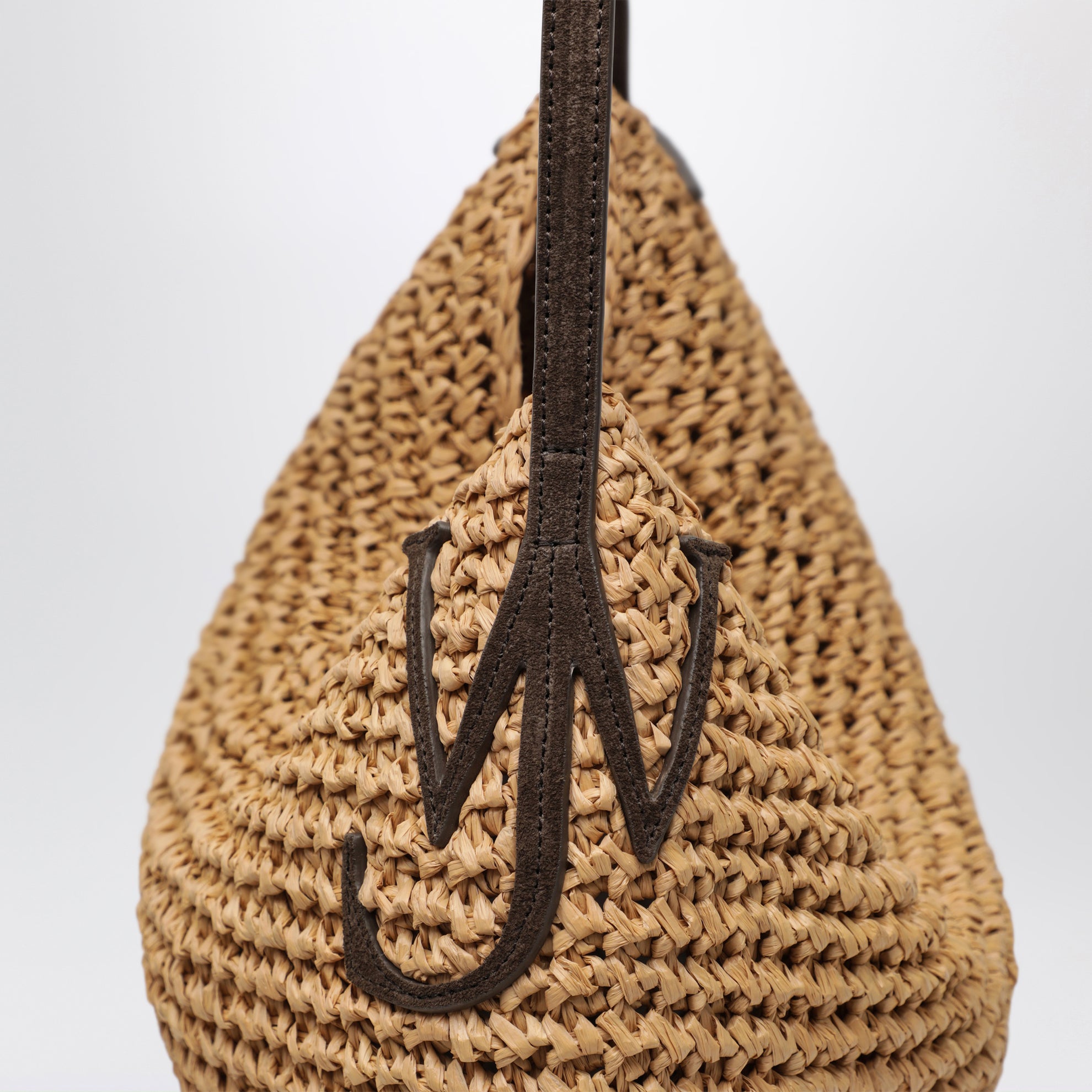 Grand sac Bulb en raphia naturel