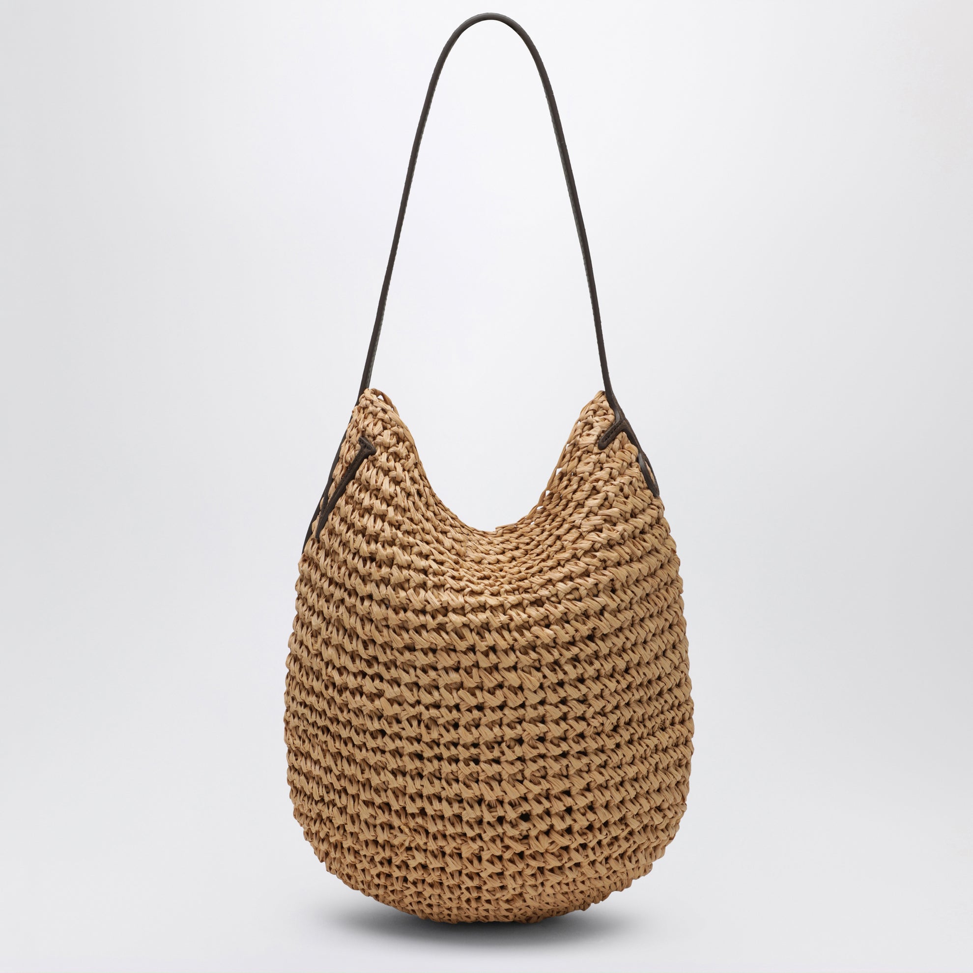 Petit sac Bulb en raphia naturel