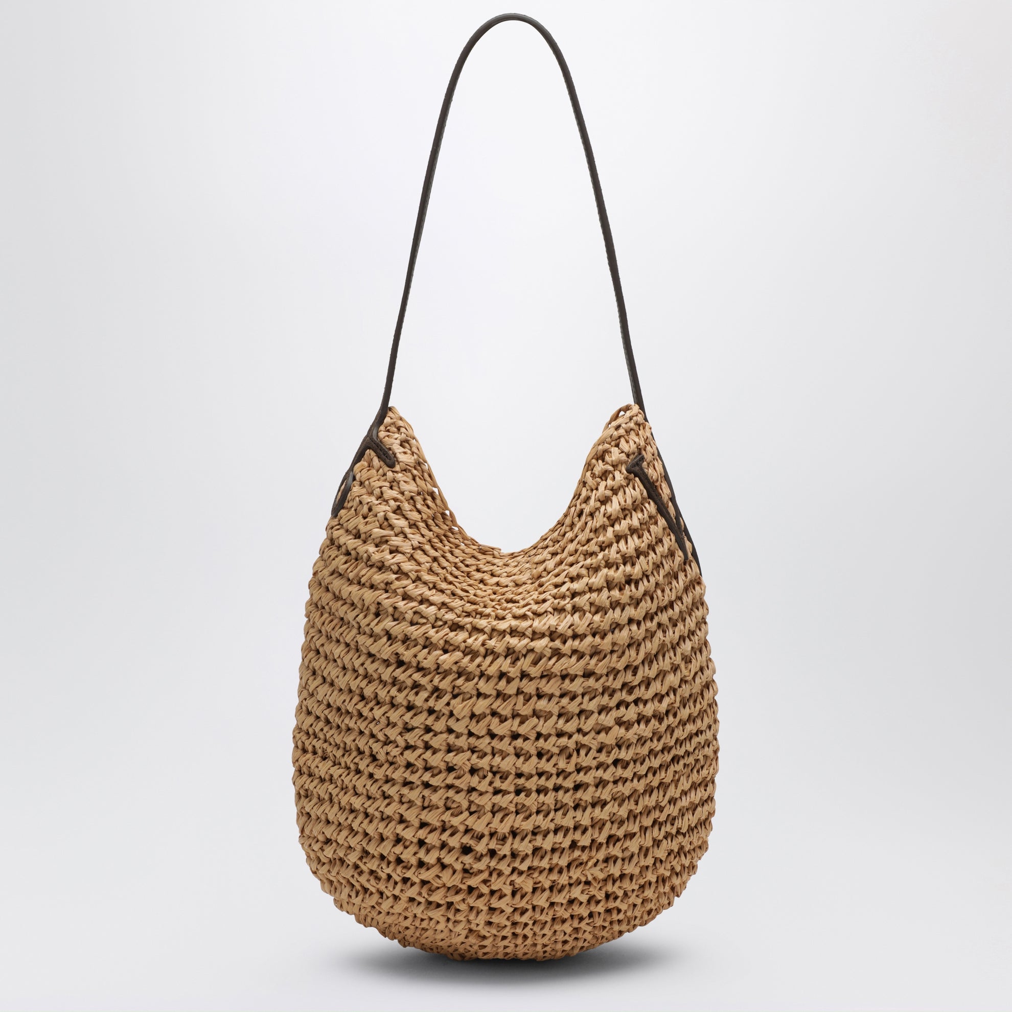 Petit sac Bulb en raphia naturel