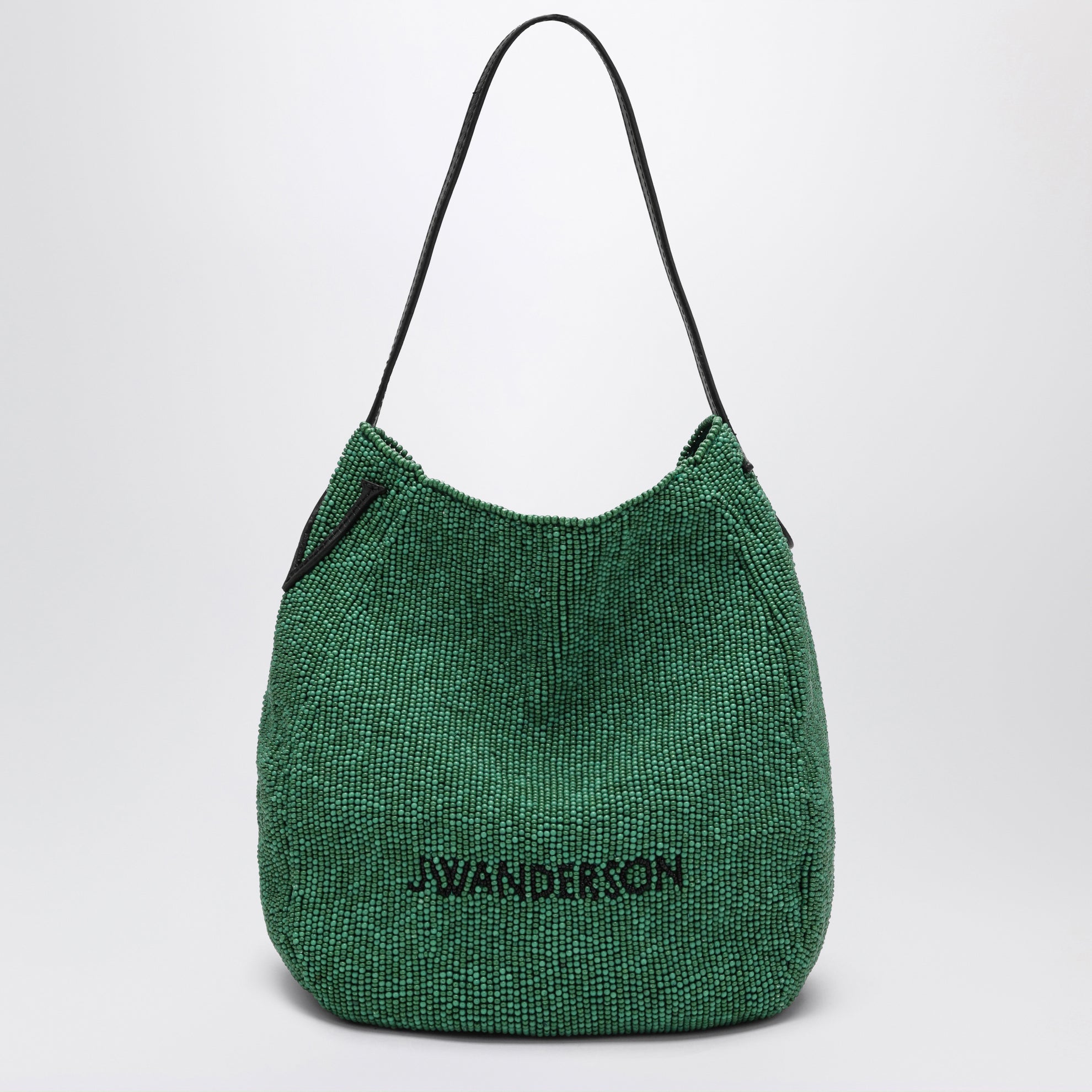 Petit sac Bulb en perles vertes