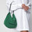 Borsa Bulb piccola in perline verde