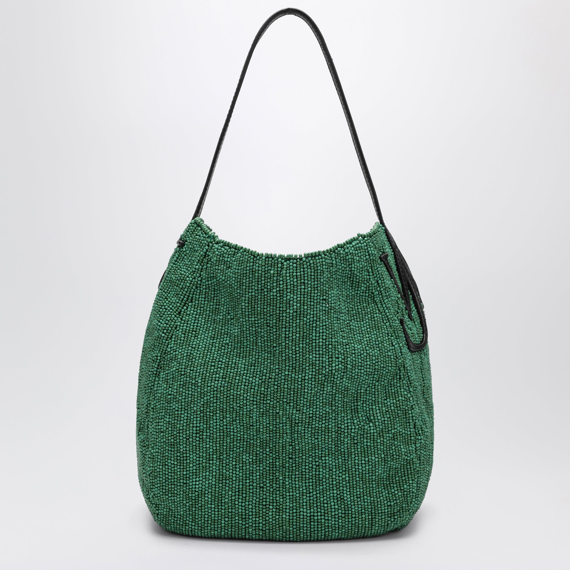 Petit sac Bulb en perles vertes