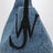 Sac Bulb petit en perles bleues