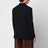 Black straight wool blazer