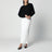 Cardigan cropped nero in cashmere
